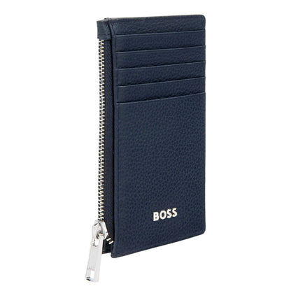 Hugo Boss Kartenhalter zip Classic Grained Navy
