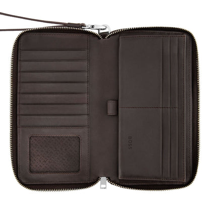 Hugo Boss Brieftasche Classic Smooth Brown