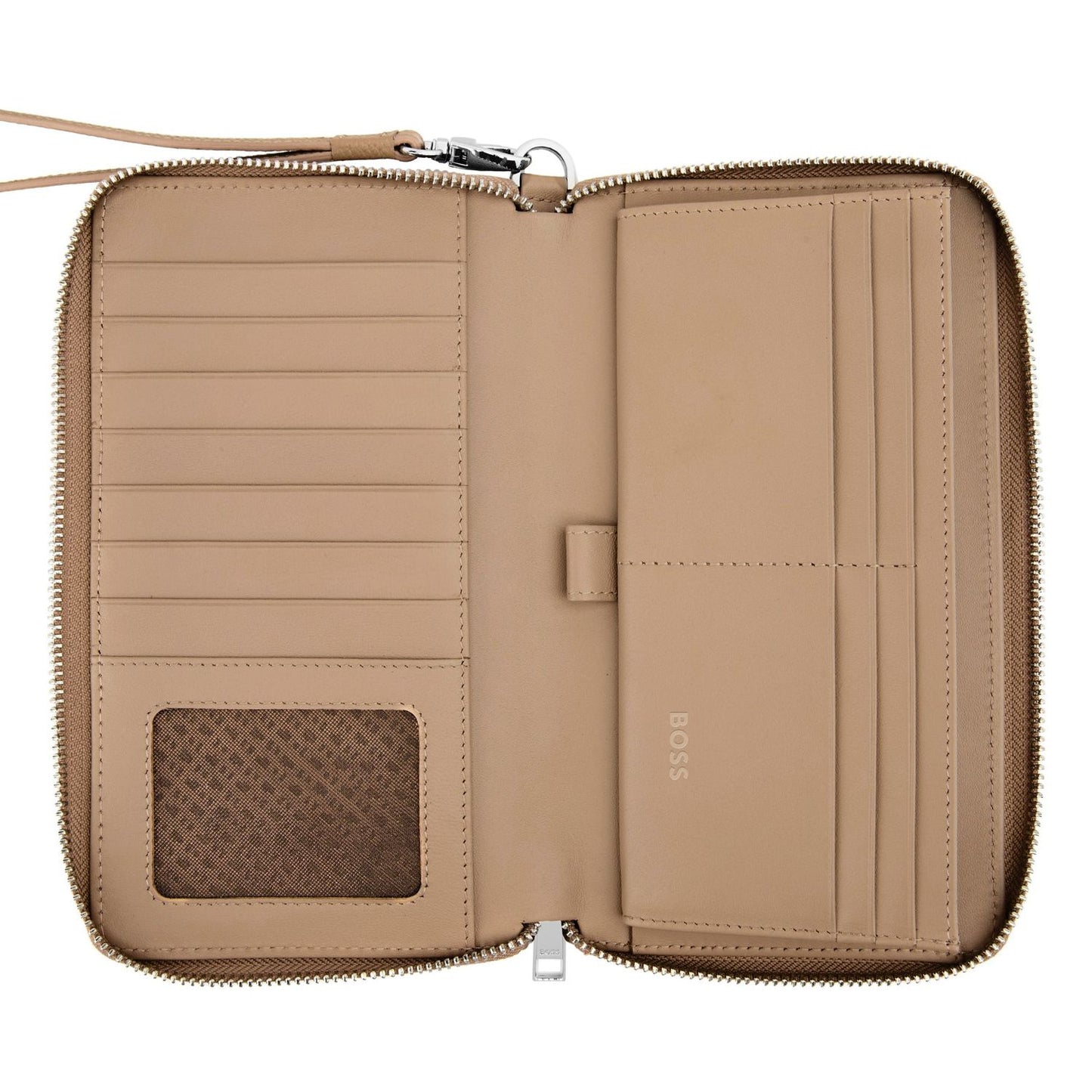 Hugo Boss Brieftasche Classic Grained Camel