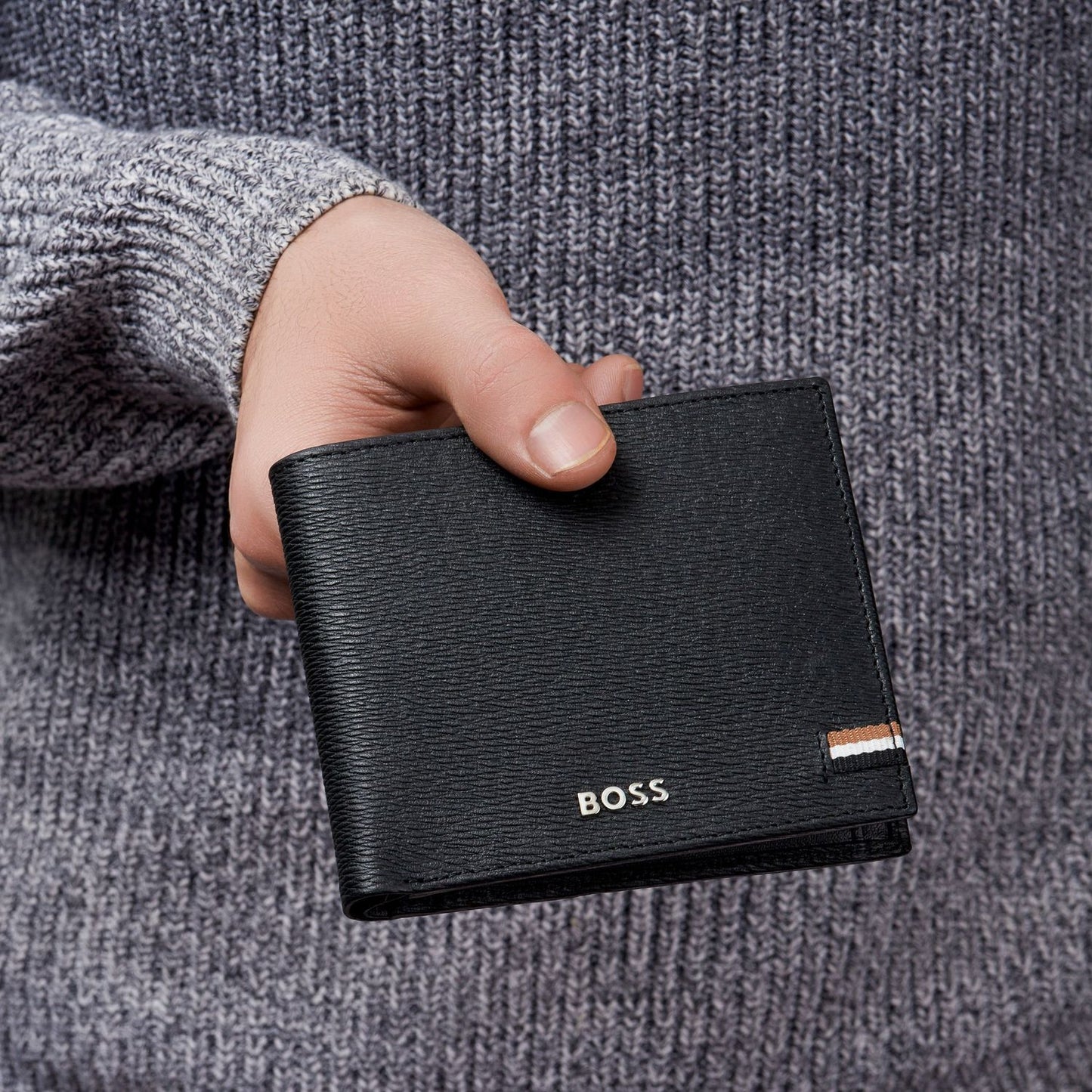 Hugo Boss Brieftasche Iconic Black