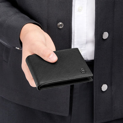 Hugo Boss Brieftasche & geldbörse Double B Saffiano Black