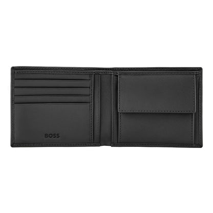 Hugo Boss Brieftasche & geldbörse Double B Saffiano Black