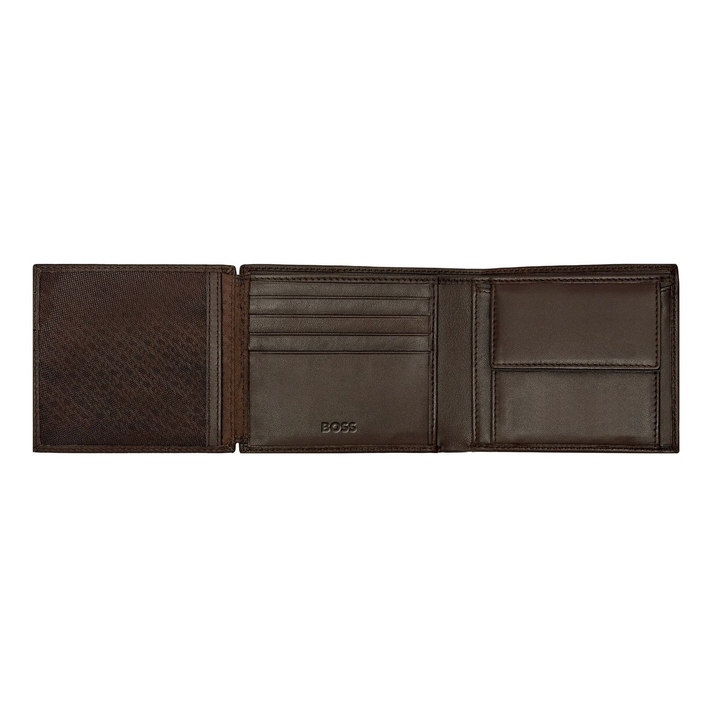 Hugo Boss Brieftasche & geldbörse mit Klappe Classic Smooth Brown