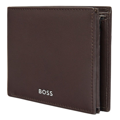 Hugo Boss Brieftasche & geldbörse mit Klappe Classic Smooth Brown