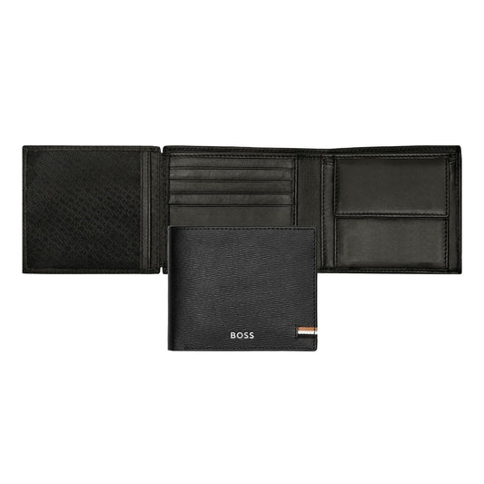 Hugo Boss Brieftasche & geldbörse mit Klappe Iconic Black