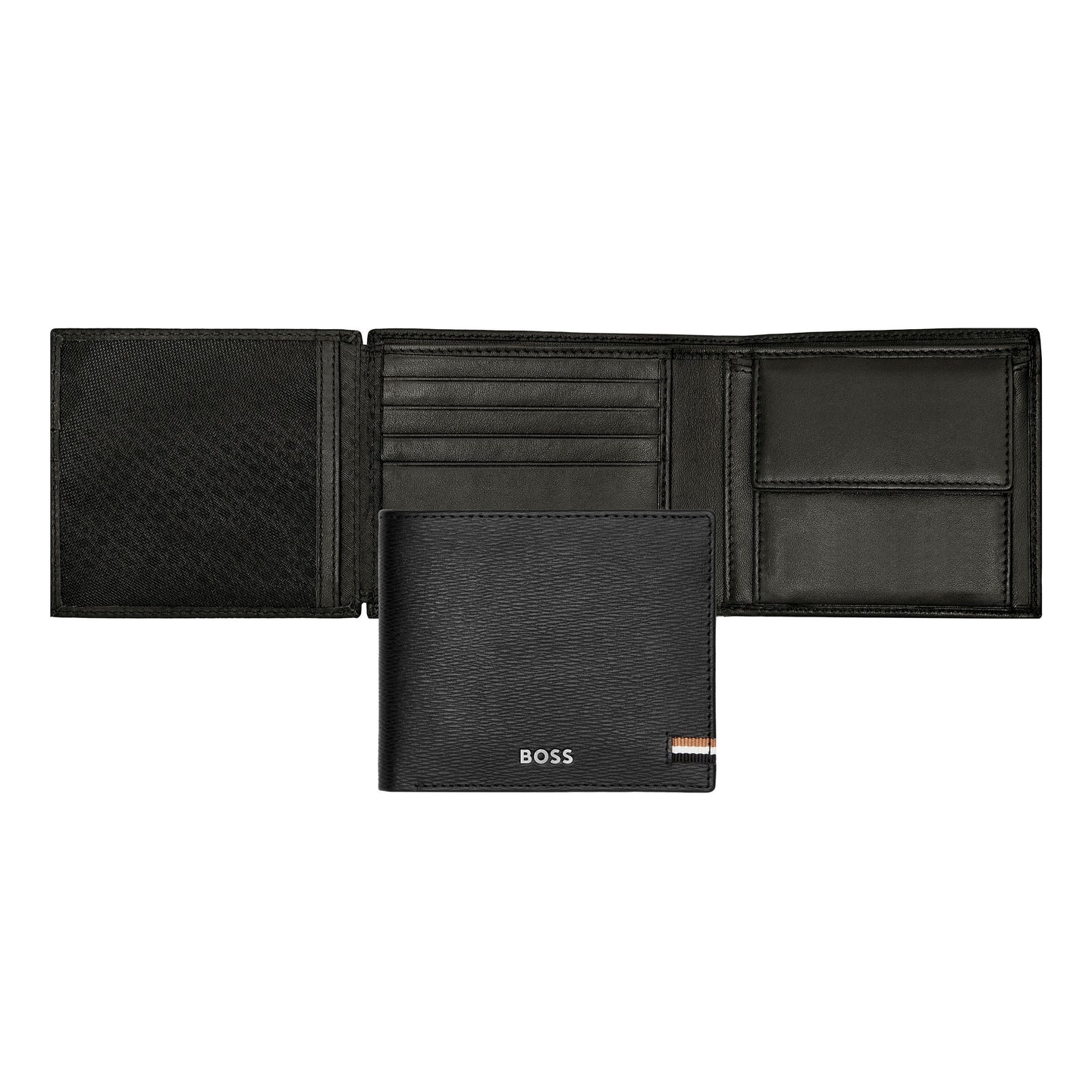 Hugo Boss Brieftasche mit Klappe Iconic Black