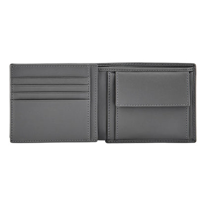 Hugo Boss Brieftasche & geldbörse mit Klappe Double B Saffiano Grey