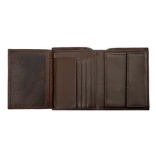 Lade das Bild in den Galerie-Viewer, Hugo Boss Brieftasche Vertical &amp; geldbörse mit Klappe Classic Smooth Brown
