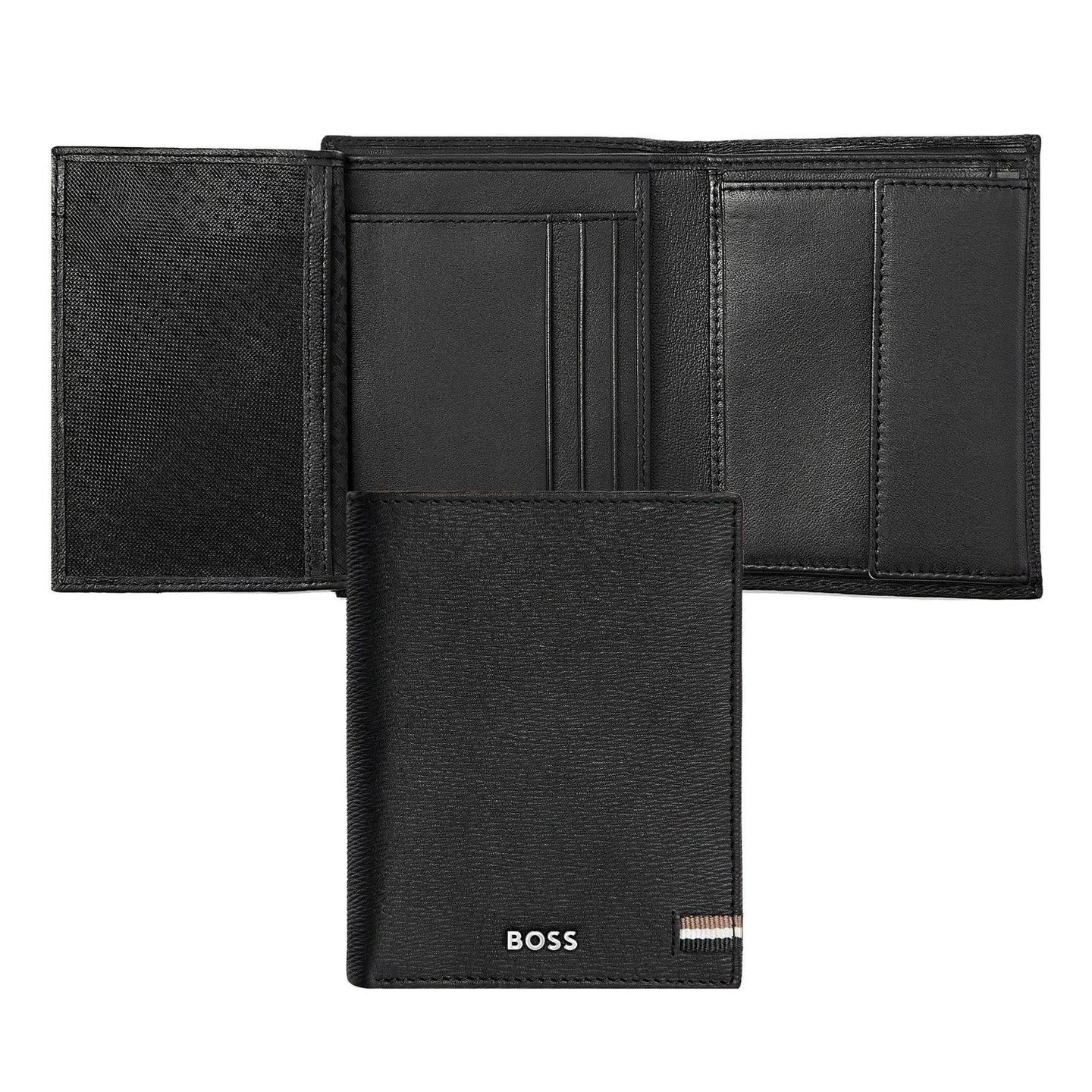 Hugo Boss Brieftasche Vertical Iconic Black
