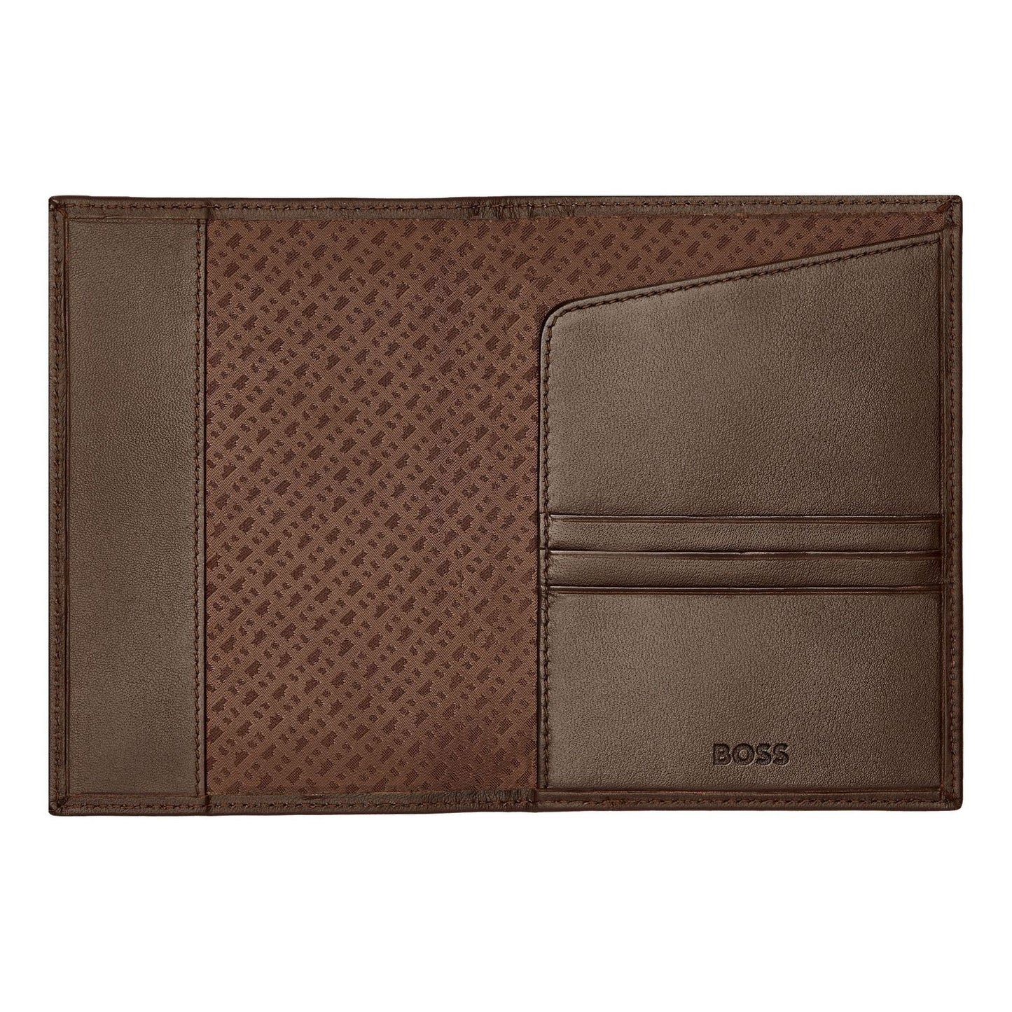 Hugo Boss Reisebrieftasche Classic Smooth Brown