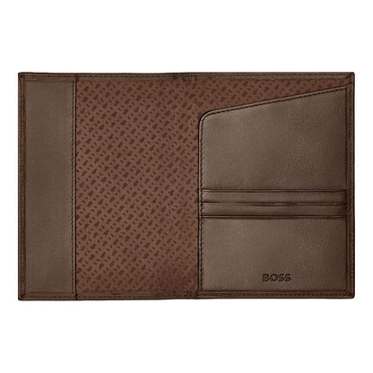 Hugo Boss Reisebrieftasche Classic Smooth Brown
