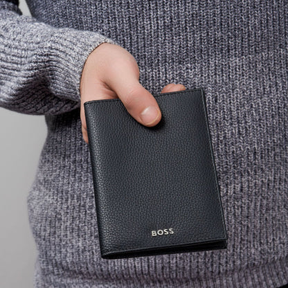 Hugo Boss Reisebrieftasche Classic Grained Black