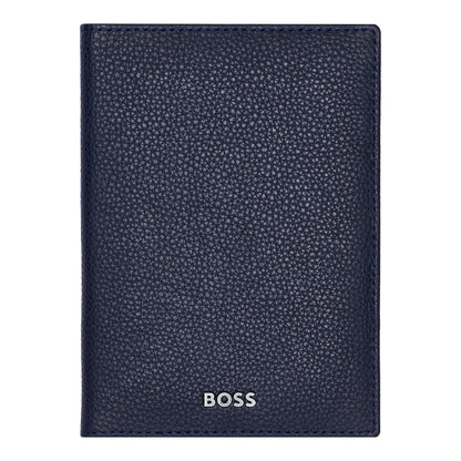 Hugo Boss Reisebrieftasche Classic Grained Navy