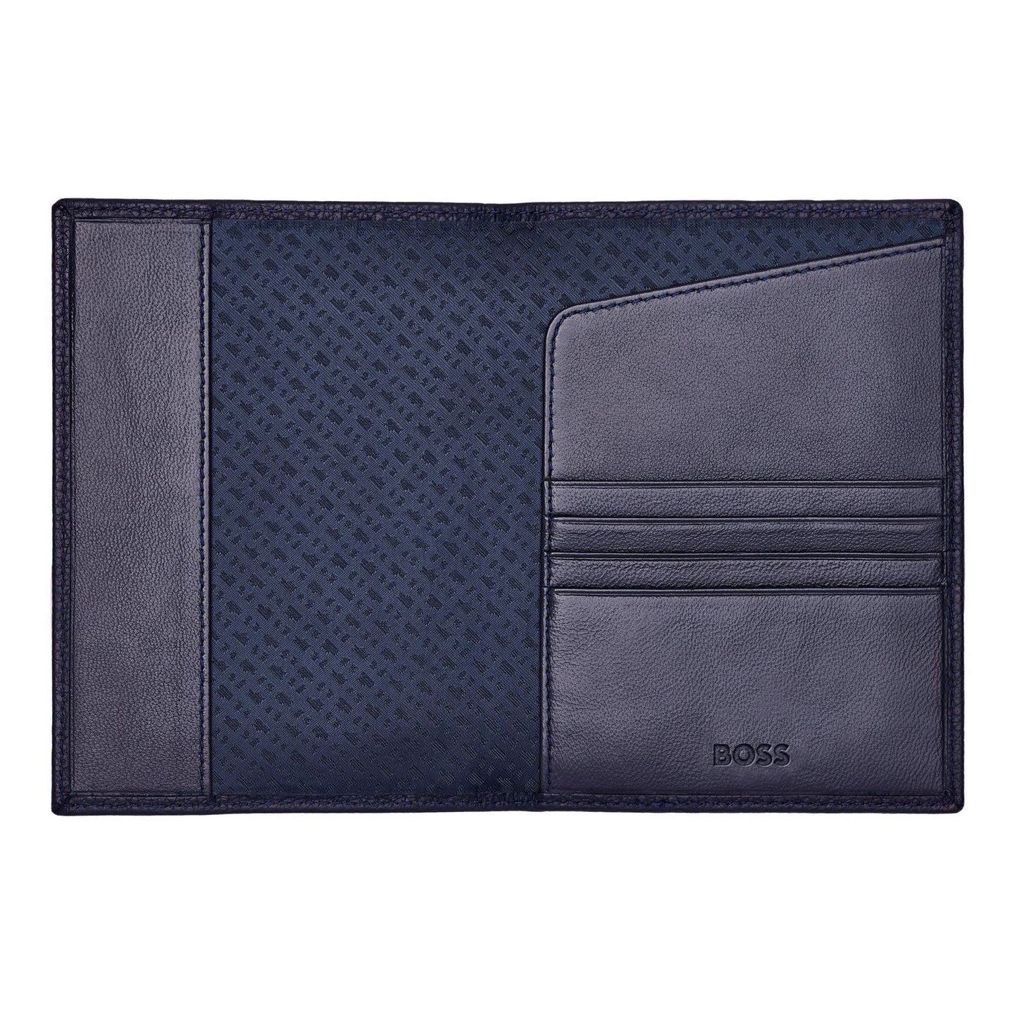 Hugo Boss Reisebrieftasche Classic Grained Navy