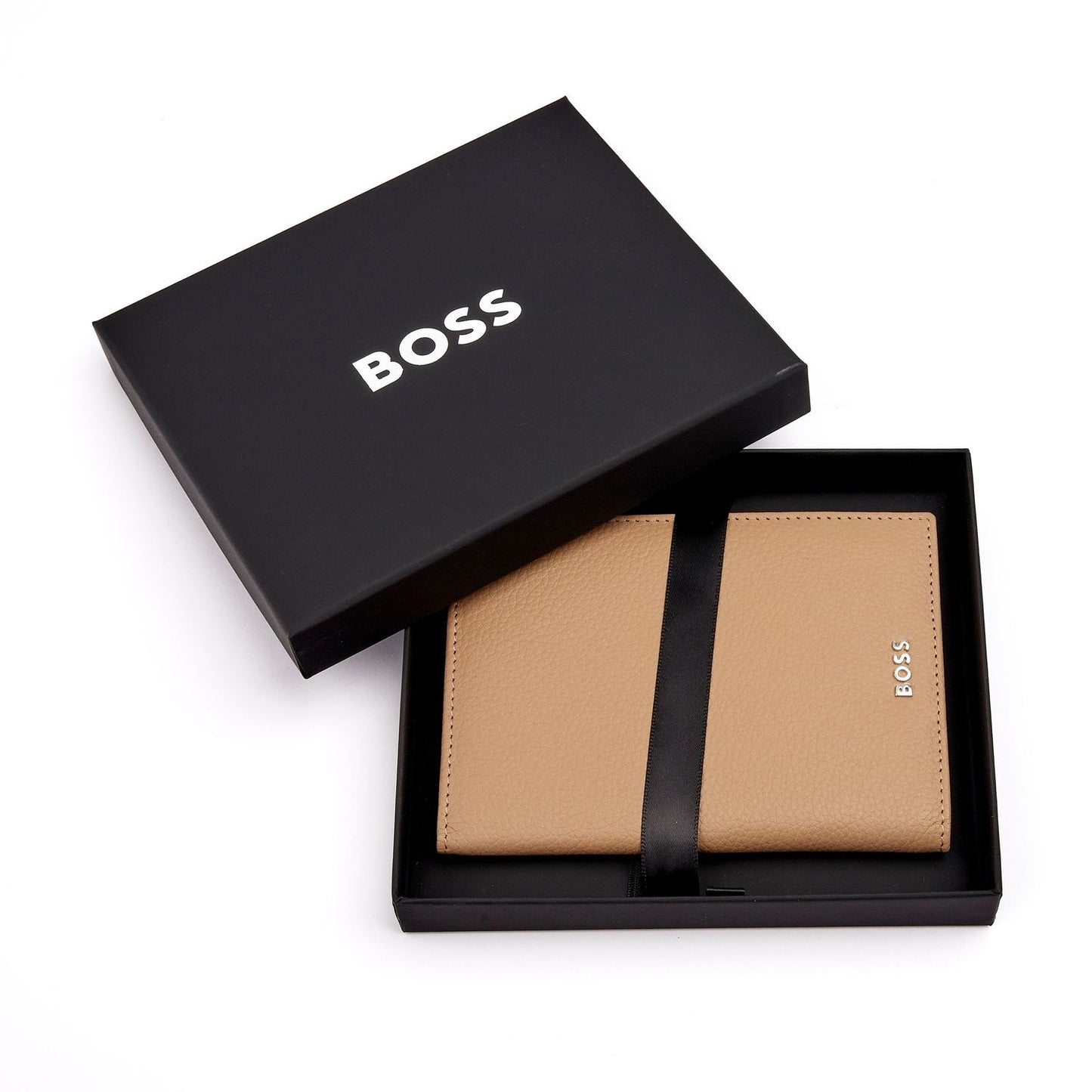 Hugo Boss Reisebrieftasche Classic Grained Camel