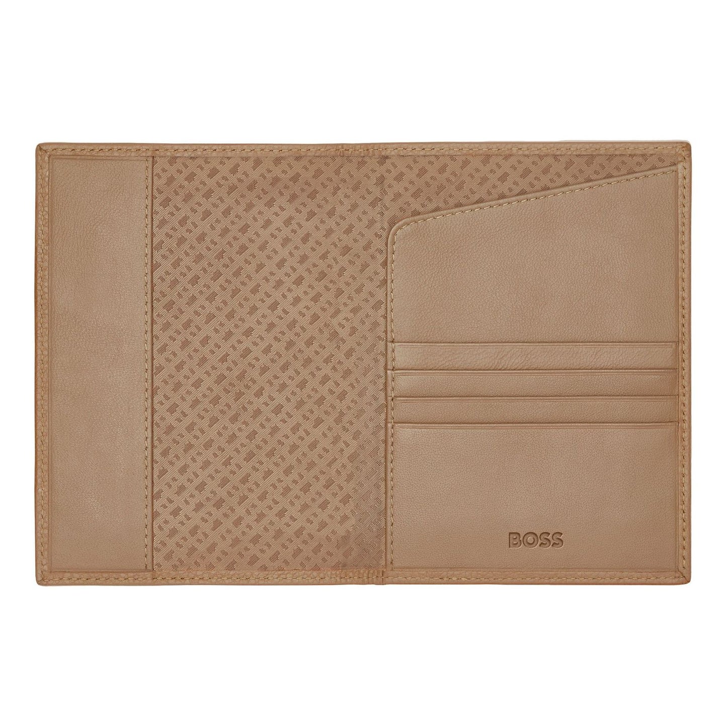 Hugo Boss Reisebrieftasche Classic Grained Camel