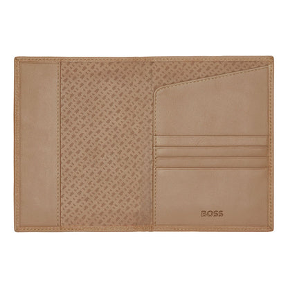 Hugo Boss Reisebrieftasche Classic Grained Camel