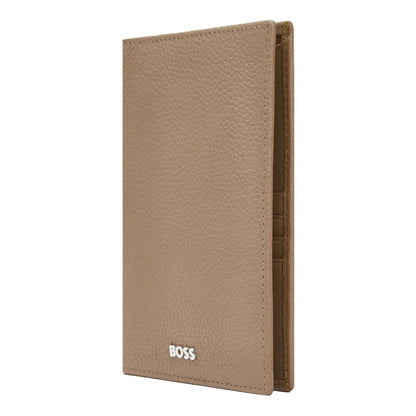 Hugo Boss Reisebrieftasche Classic Grained Camel