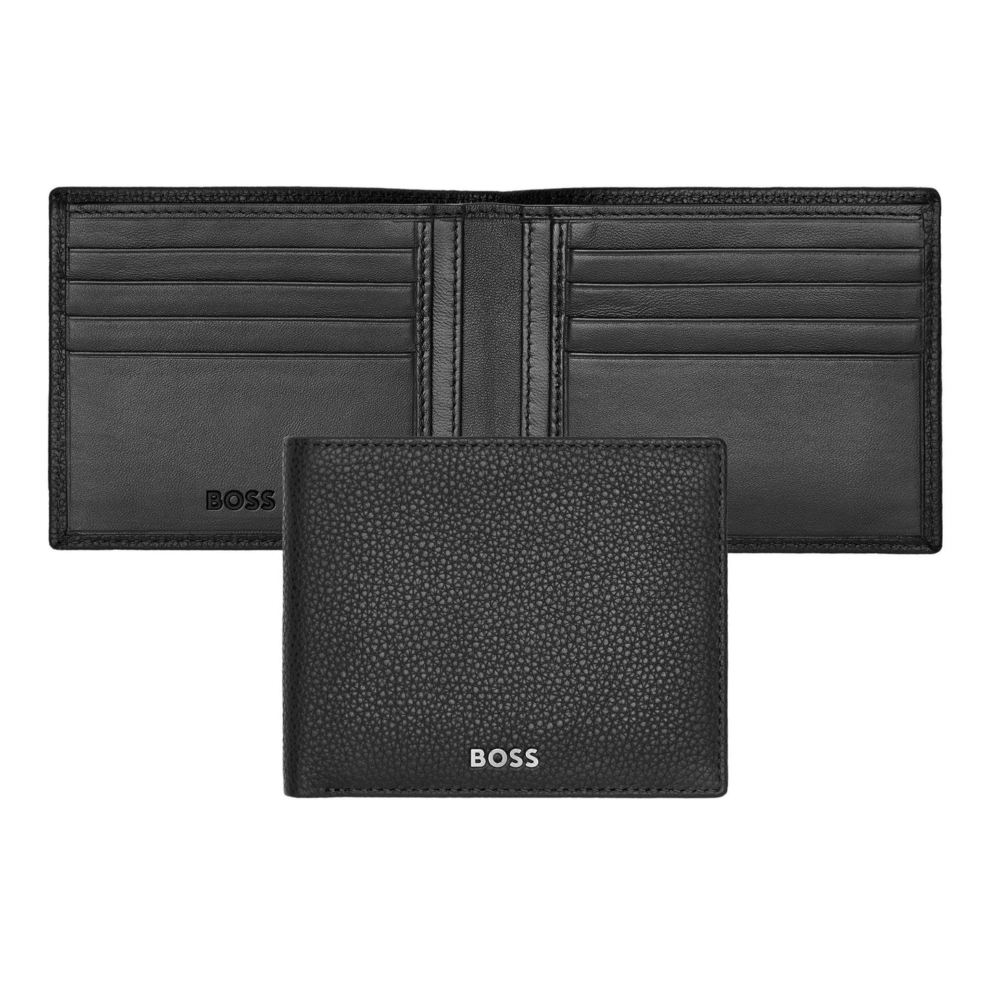 Hugo Boss Brieftasche Classic Grained Black
