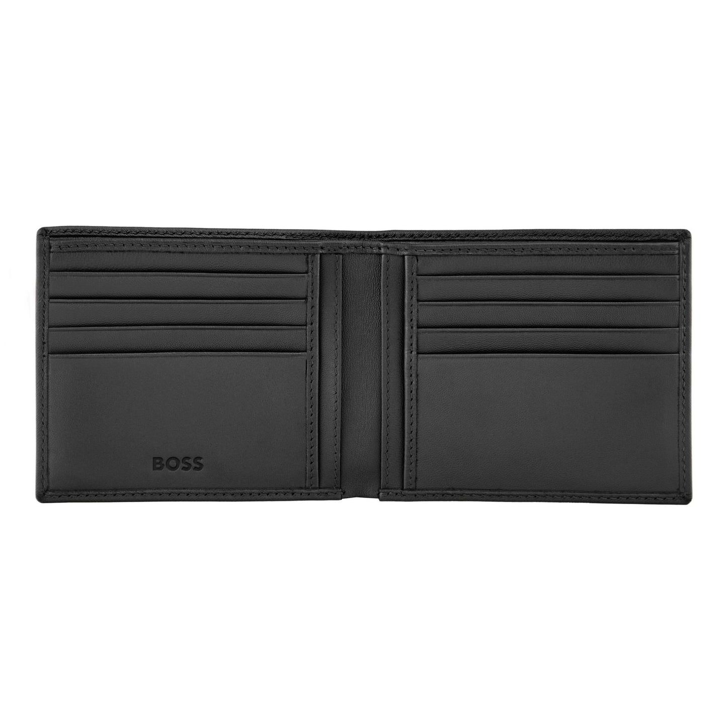Hugo Boss Brieftasche Double B Saffiano Black