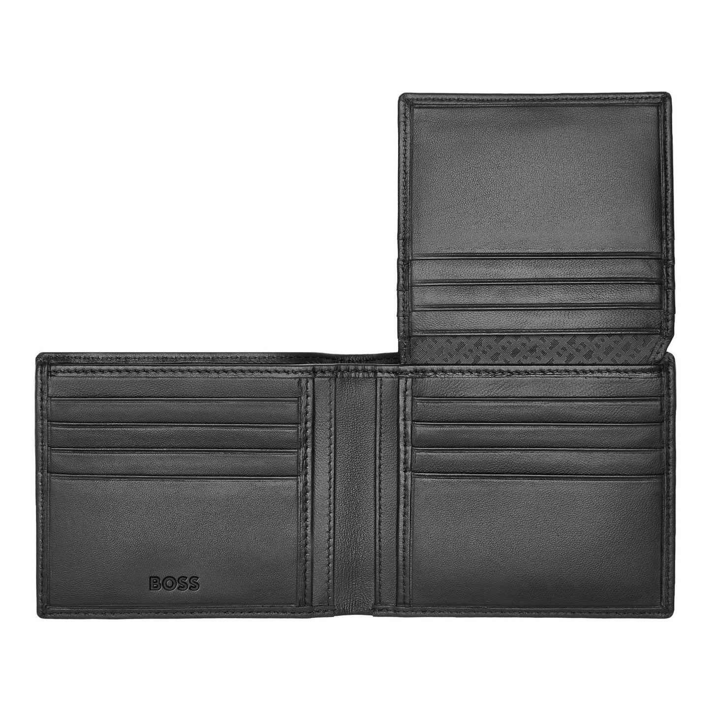 Hugo Boss Brieftasche mit Klappe Classic Smooth Black