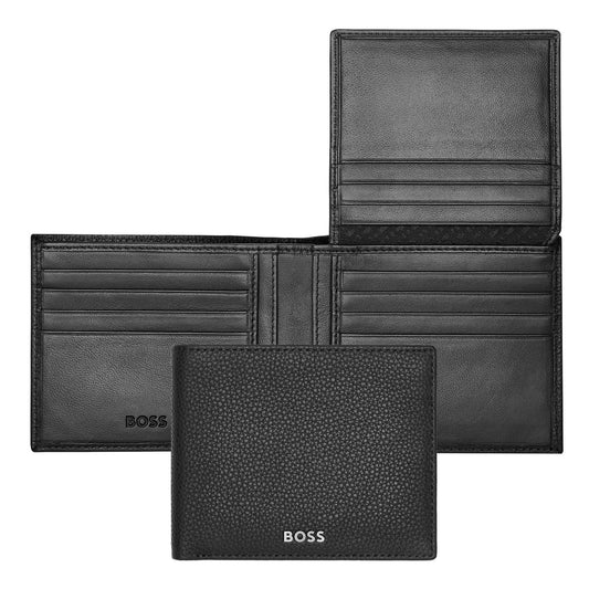 Hugo Boss Brieftasche mit Klappe Classic Grained Black