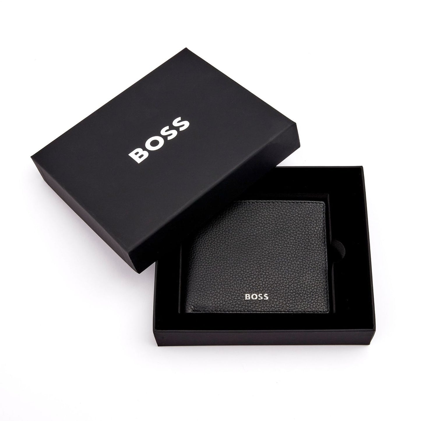 Hugo Boss Brieftasche mit Klappe Classic Grained Black