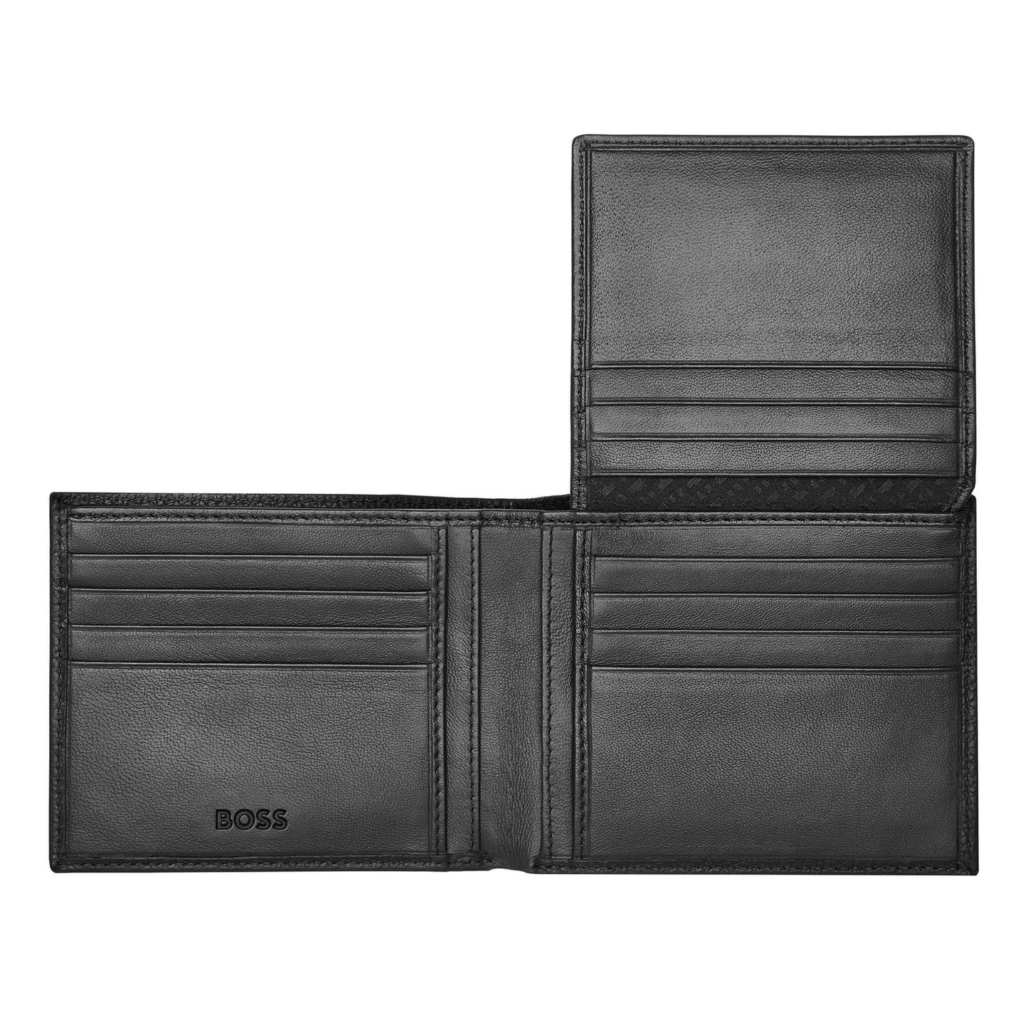 Hugo Boss Brieftasche mit Klappe Classic Grained Black