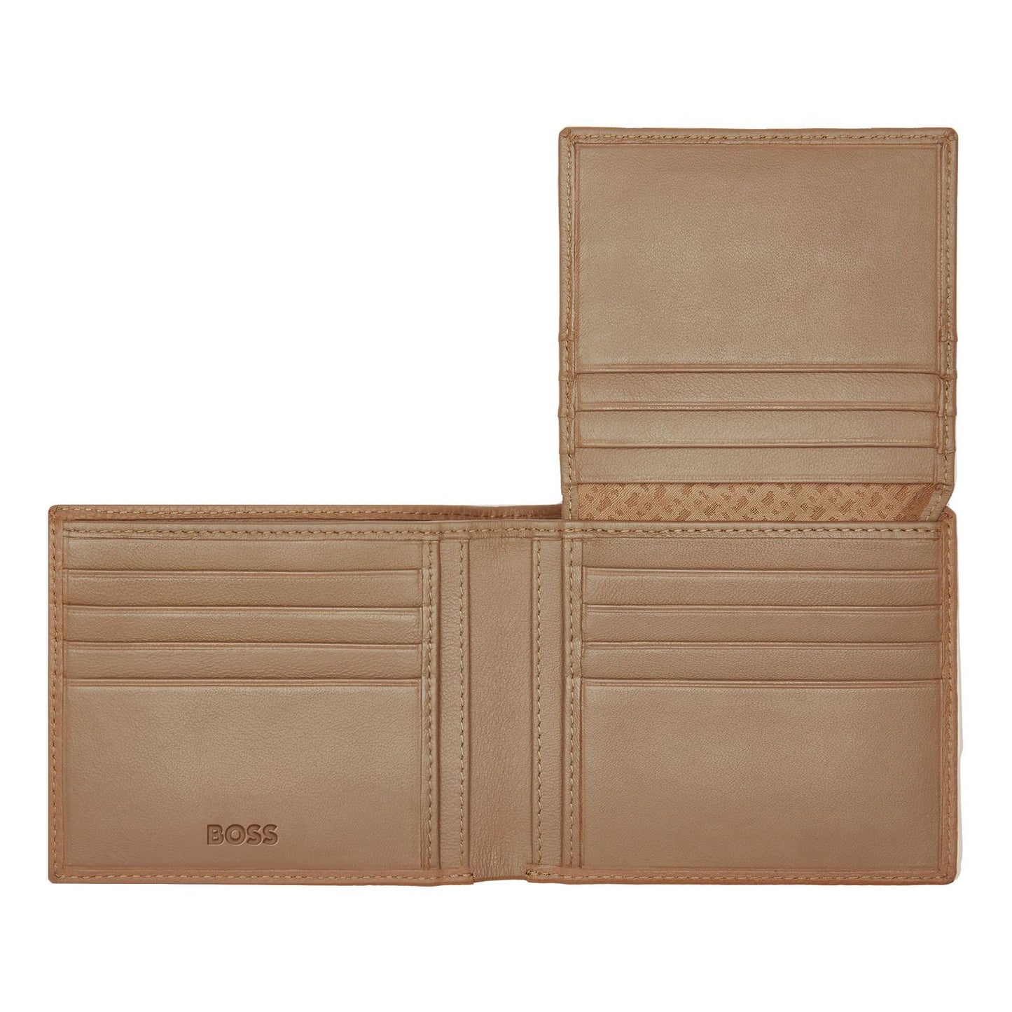 Hugo Boss Brieftasche mit Klappe Classic Grained Camel