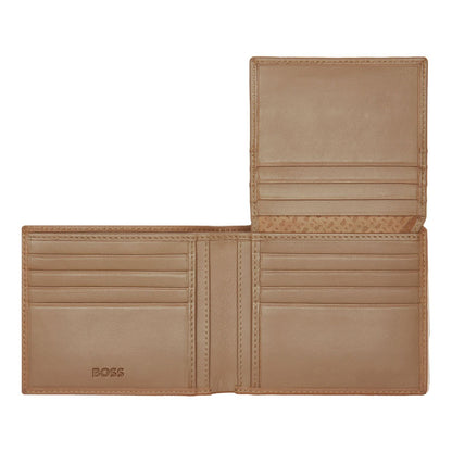 Hugo Boss Brieftasche mit Klappe Classic Grained Camel
