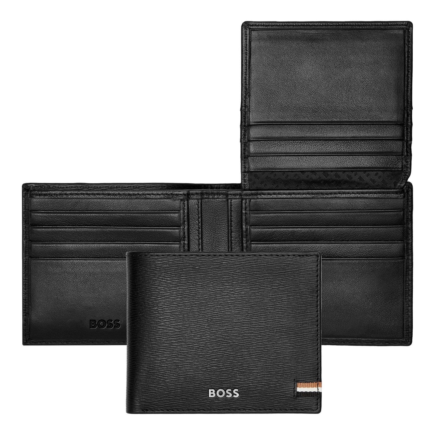 Hugo Boss Brieftasche mit Klappe Iconic Black