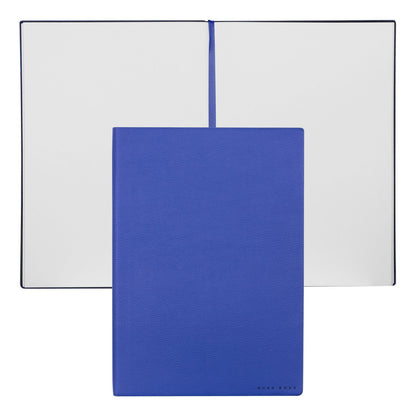 Hugo Boss Notizblock B5 Essential Blue Plain