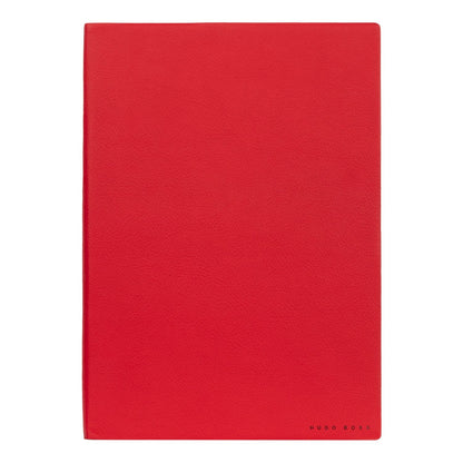 Hugo Boss Notizbuch B5 Essential Storyline Red Plain