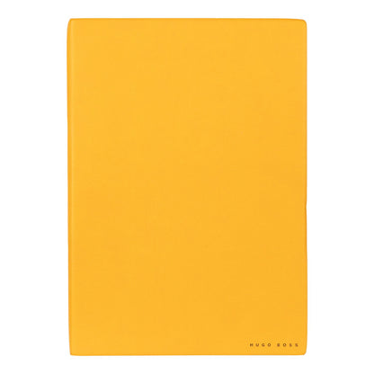 Hugo Boss Notizbuch B5 Essential Storyline Yellow Plain