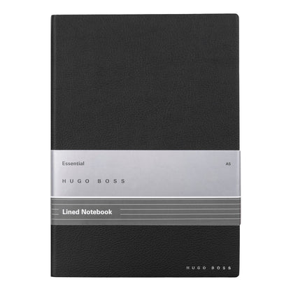 Hugo Boss Notizbuch A5 Essential Storyline Black Lined