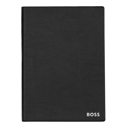 Hugo Boss Notizblock A5 Essential Black Plain