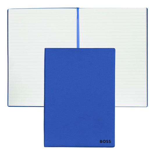 Hugo Boss Notizblock A5 Essential Blue Lined
