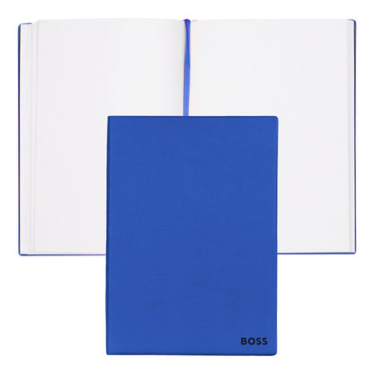 Hugo Boss Notizblock A5 Essential Blue Plain