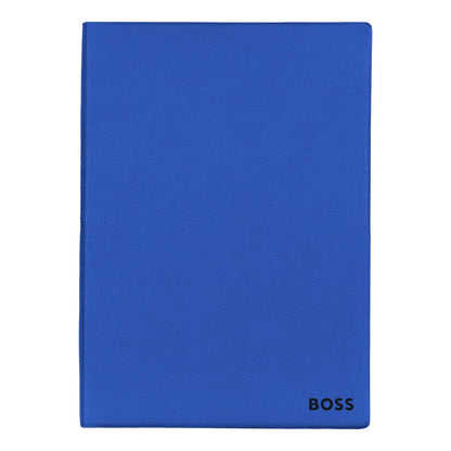 Hugo Boss Notizblock A5 Essential Blue Plain