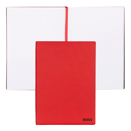 Hugo Boss Notizblock A5 Essential Red Dots