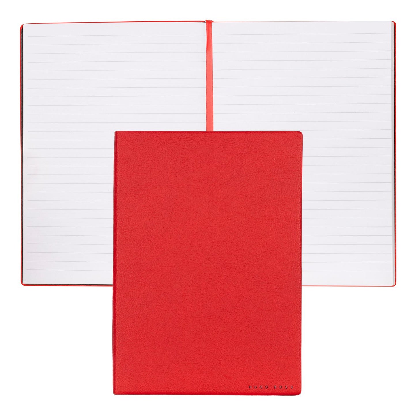 Hugo Boss Notizbuch A5 Essential Storyline Red Lined
