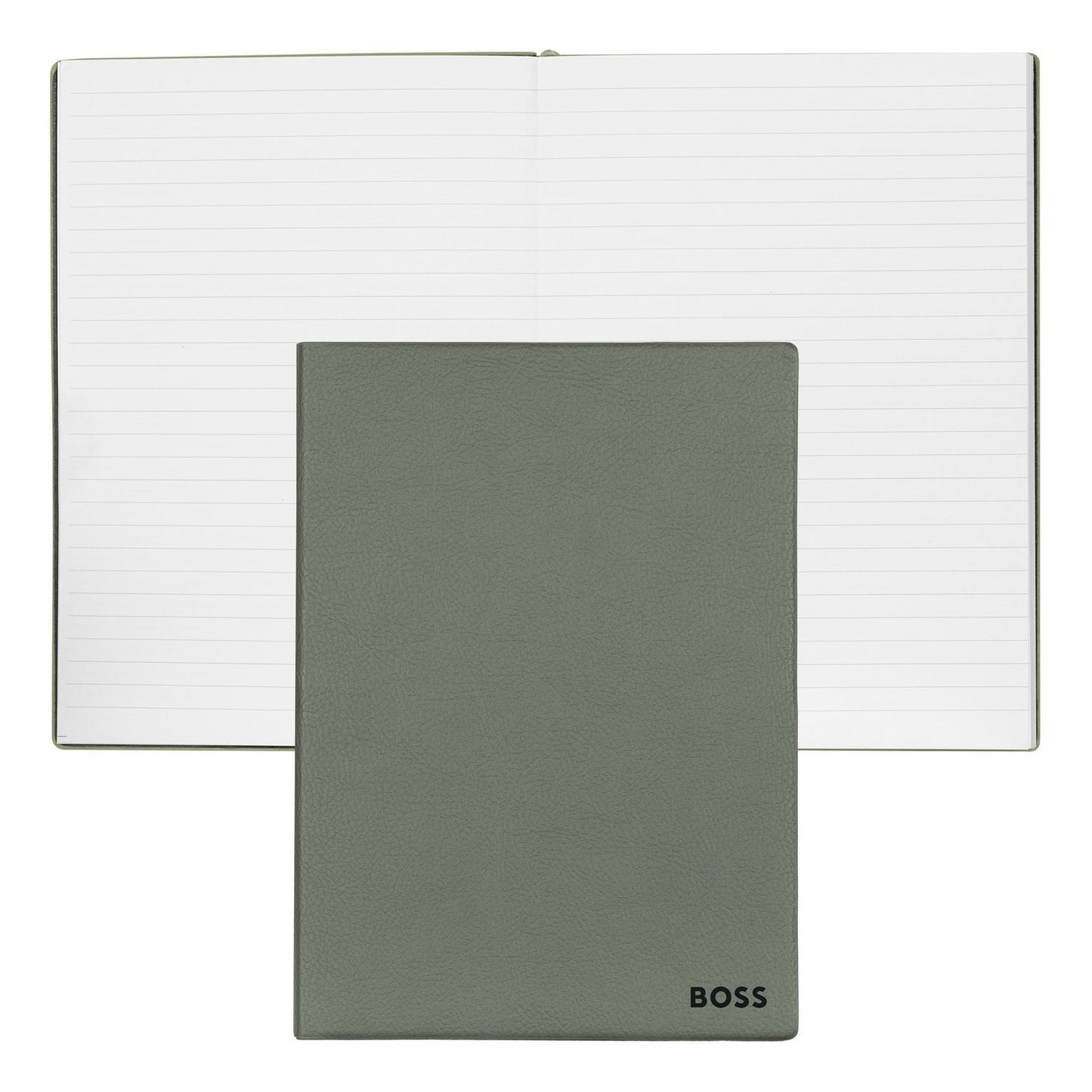 Hugo Boss Notizblock A5 Essential Khaki Lined