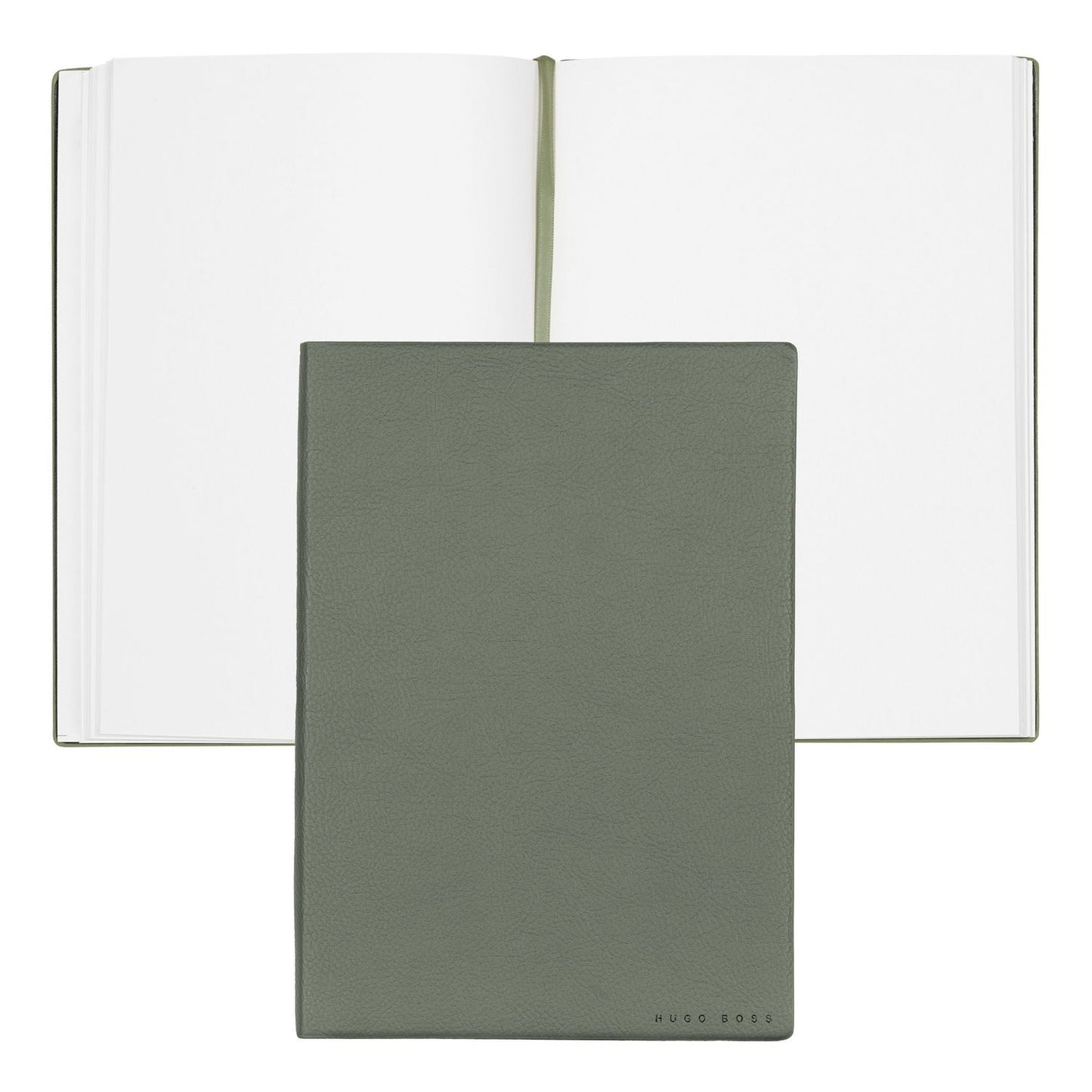 Hugo Boss Notizblock A5 Essential Storyline Khaki Plain
