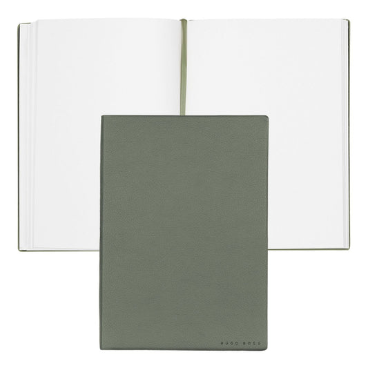 Hugo Boss Notizblock A5 Essential Storyline Khaki Plain