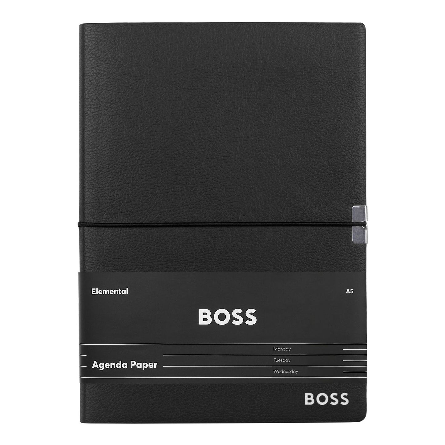 Hugo Boss Notizblock A5 Elegance Black Agenda