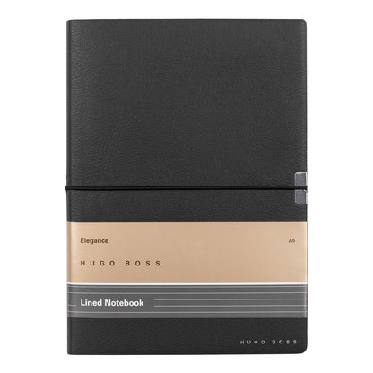 Hugo Boss Notizbuch A5 Elegance Storyline Black Lined