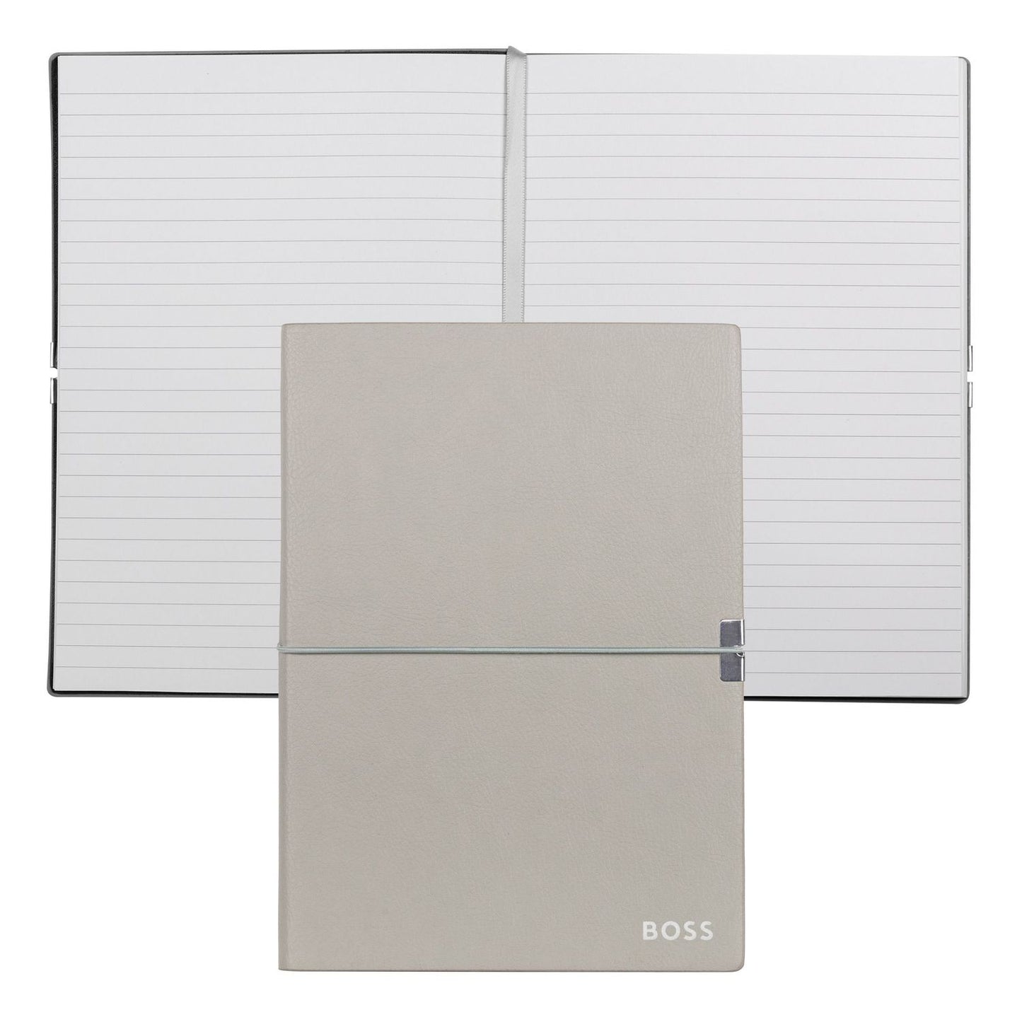 Hugo Boss Notizblock A5 Elegance Grey Lined