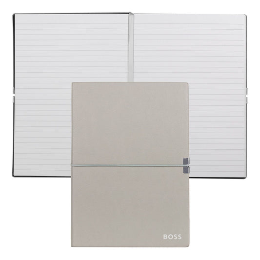 Hugo Boss Notizblock A5 Elegance Grey Lined