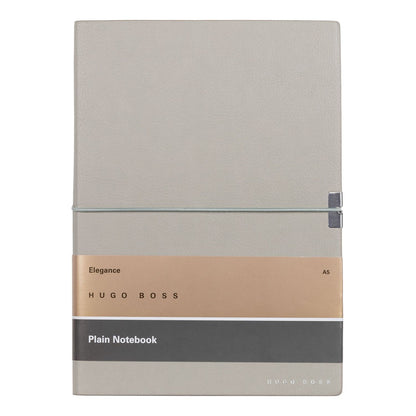 Hugo Boss Notizblock A5 Elegance Storyline Grey Plain