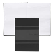 Lade das Bild in den Galerie-Viewer, Hugo Boss Notizbuch A5 Essential Gear Matrix Black Lined
